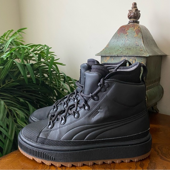 Puma The Ren Boot Black - Size 5.5C - Picture 1 of 14
